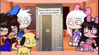 Mickey mouse clubhouse reacts to Tal_on part 1 Gac