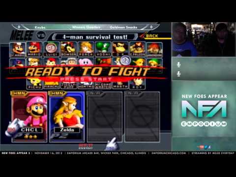 New Foes Appear III [11/16/15]: Knubs. (Luigi) vs. Goldman Snacks (Fox, Sheik)