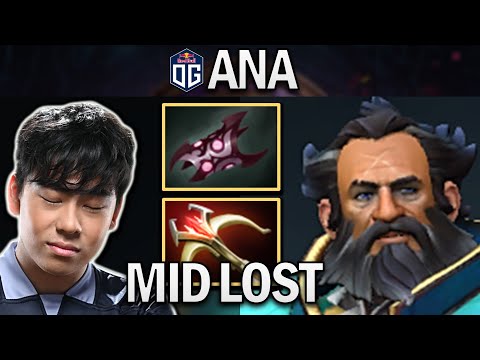 OG.ANA KUNKKA - MID LOST IN 7.27 - DOTA 2 PRO GAMEPLAY