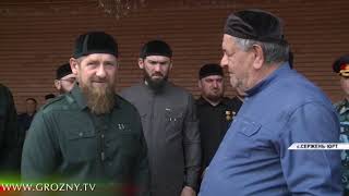 Нохчийн республикан куьйгалхо Кадыров Рамзан Омаев Дагунан тезета вахара Сиржа-эвла