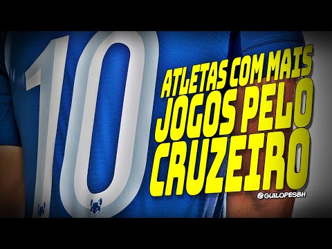 Os 10 atletas com mais jogos pelo Cruzeiro