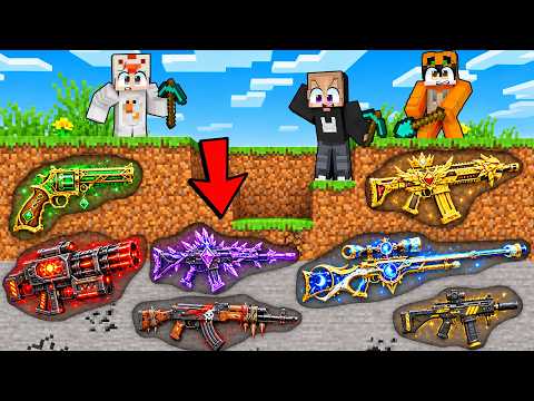KITA MENGGALI SENJATA PALING OP YANG TERKUBUR DI MINECRAFT!!