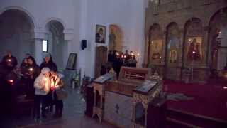 Prohodul Domnului  in Vinerea Patimilor, Starea I la Catedrala Episcopala din Caransebes