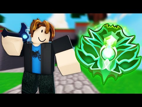 How I Got EMERALD Rank On My Alt.. (Roblox Bedwars)