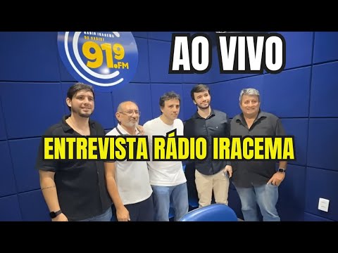 RENAN SANTOS NO CEARÁ: ENTREVISTA AO VIVO NA RÁDIO IRACEMA 91,9 FM