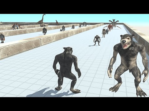 New Update Remastered WEREWOLF DEATH RUN - Animal Revolt Battle Simulator
