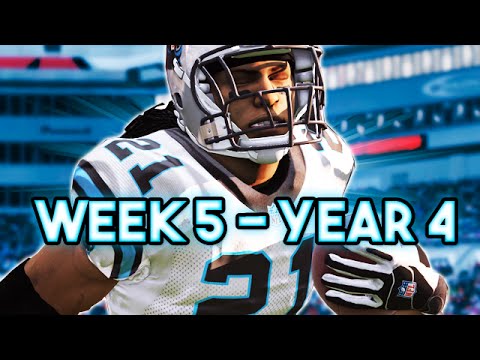 Madden 15 Panthers Connected Franchise - Week 5 @ Buccaneers - Season 4
