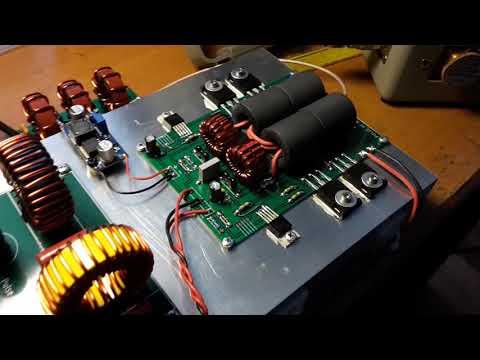 CLASS D PWM AM DDS TRANSMITTER 40M BAND 200W CARRIER