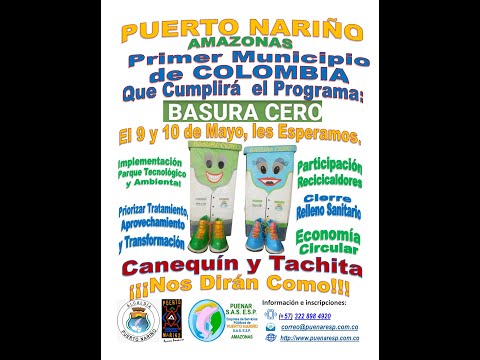"Puerto Nariño, Amazonas, Primer Municipio de Colombia Que Cumplirá el Programa #BasuraCero"