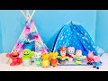 TOY Fort Building DANIEL TIGER Sesame Street And Peppa Pig Figures
