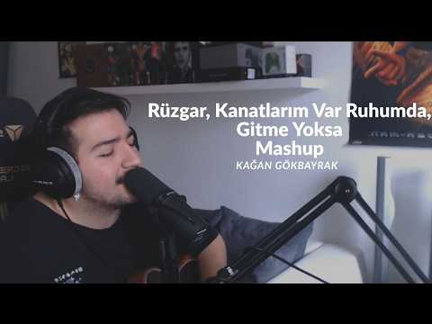 Kağan Gökbayrak - Rüzgar, Kanatlarım Var Ruhumda, Gitme Yoksa Mashup (Nil Karaibrahimgil Cover)