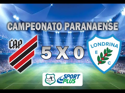 Athletico 5 x 0 Londrina - Gols HD | Campeonato Paranaense 2020