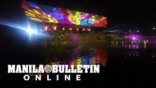 Download lagu CCP facade illuminated with colorful light with sounds for SINAG 2022 mp3