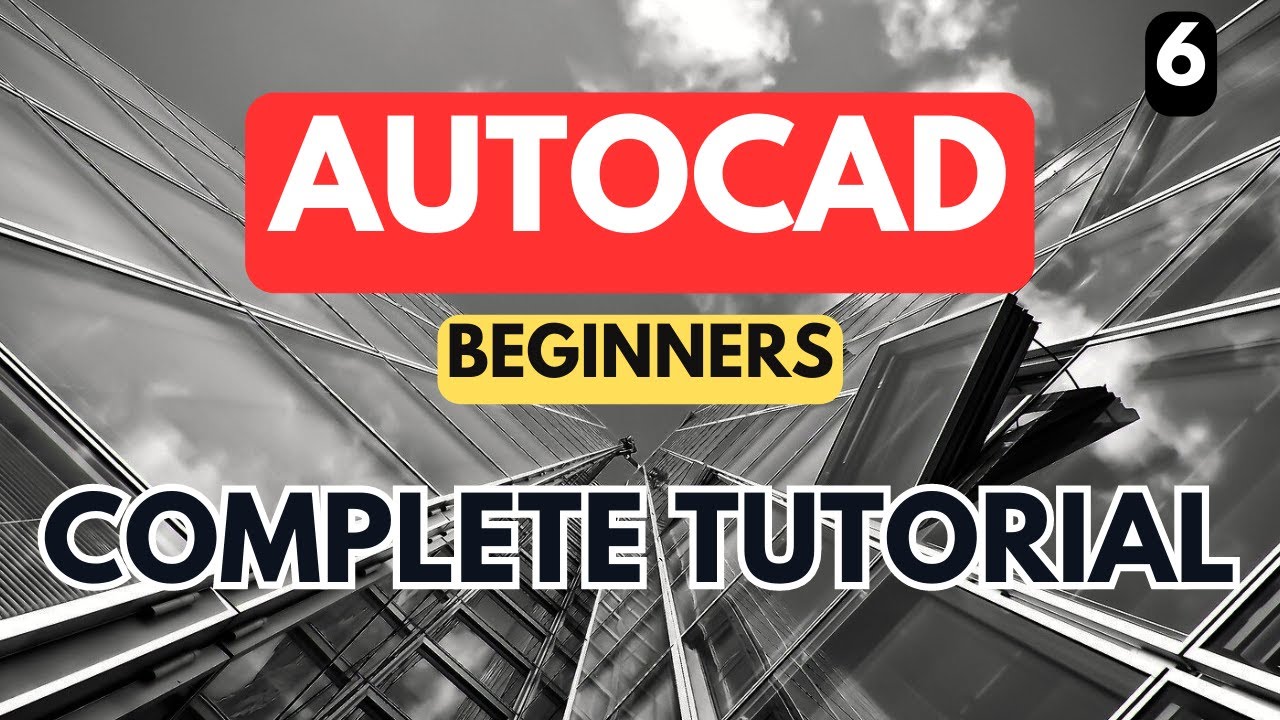AutoCAD - Complete Tutorial for Beginners - Part 6 (beginners common problems)