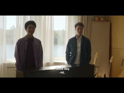 Wille and Simon are interrupted "practising" in the music room - Young Royals Season 3