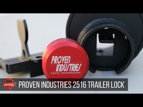 Proven Industries 2 5/16 Trailer Lock Unboxing/Overview