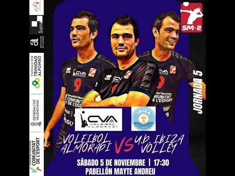 Partido de Superliga 2 - 2022/2023 CV Almoradi - VB Ibiza Voley
