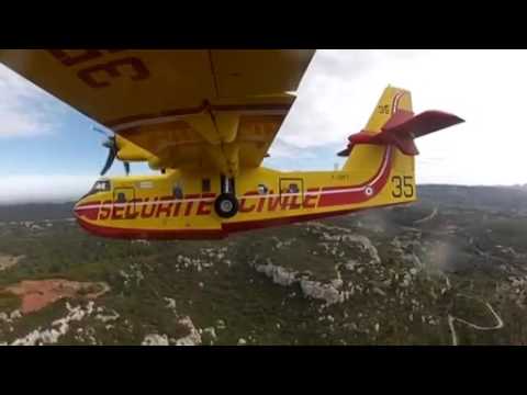 Reportage Les pilotes des Canadairs CL-215 et CL-415 Français