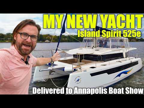 My NEW Yacht Has Arrived! Delivering It to the Annapolis Boat Show