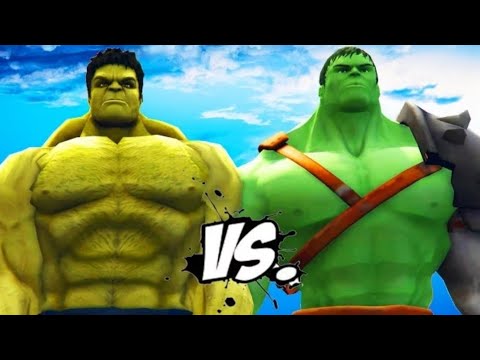 GLADIATOR HULK VS HULK -  Epic Superheroes battle