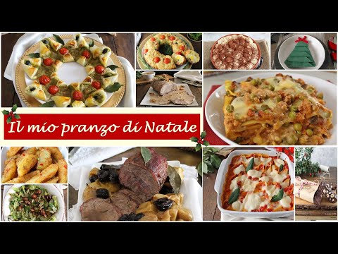 IL MIO PRANZO DI NATALE🎄- Tante ricette facili per il pranzo di Natale- La cucina di Rita