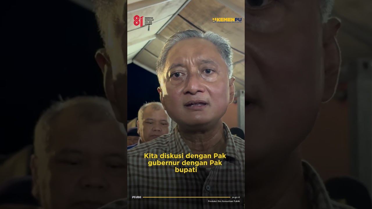 Rakor di Posko Darurat Kab Sikka, Menteri PU Percepat Pemulihan Infrastruktur