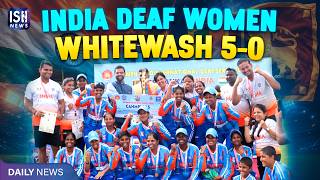 Indian Deaf Women's Cricket Team Wins 5/5 Matches Against SriLanka: International Debut