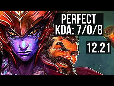 SHYVANA vs GRAVES (JNG) | 7/0/8, 600+ games, Godlike | EUW Master | 12.21