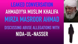 Leaked Conversation on Abuse Allegations - Ahmadiy