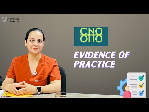 📌 CNO - EVIDENCE OF PRACTICE