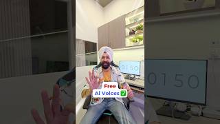 FREE Ai Voices ✅ Realistic Text to Speech 🤩 Hindi Natural Emotions Voices #texttospeech #aivoice