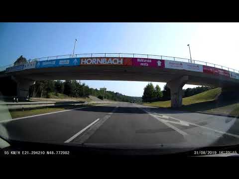 Eastern Europe Road Trip Time-Lapse (12 countries) - 09. Slovakia - Hungary