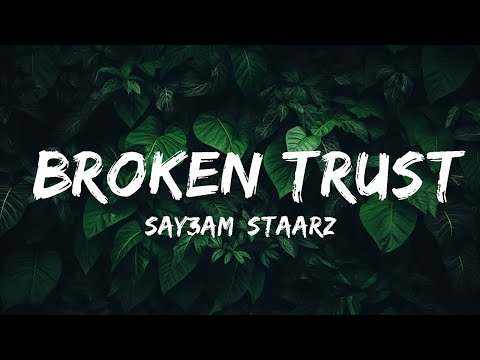 [1 Hour] SAY3AM, Staarz - Broken Trust (PHONK)  | Café Lyrics