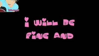 I&#39;ll be alright - Sarah Geronimo (lyrics)