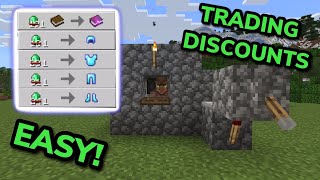 EASY 1.20 VILLAGER TRADING HALL TUTORIAL in Minecraft Bedrock (MCPE/Xbox/PS4/Nintendo Switch/PC)