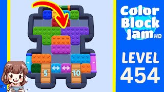 Solution du Niveau 454 de Color Block Jam