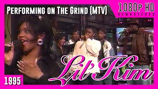 Lil&#39; Kim, Biggie Smalls, Junior MAFIA &quot;Player&#39;s Anthem&quot; LIVE The Grind (1995) | 1080p HD Remastered