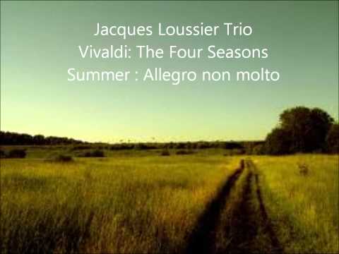 Jacques Loussier Trio  Vivaldi  The Four Seasons  Summer  Allegro non molto