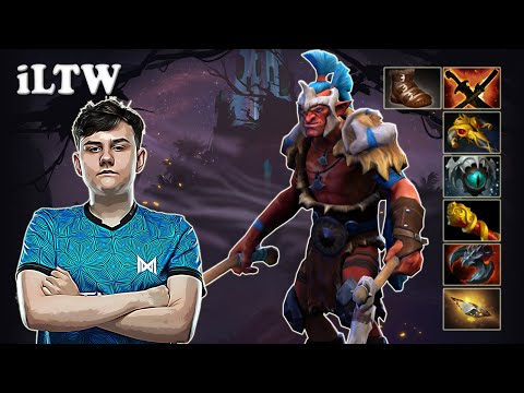 iLTW - Troll Warlord Safelane | Dota 2 7.29d Gameplay