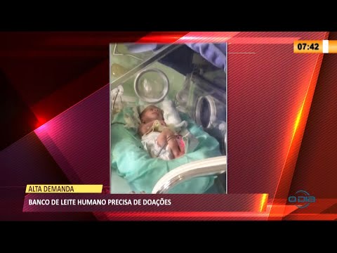 Banco de leite materno humano da Evangelina Rosa precisa de doações 24 03 2021