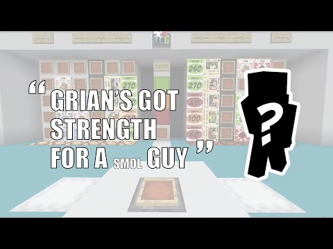 Grian's got strength for a small guy! ft docm77, ethoslab, rendog, cubfan135 | Hermitcraft 9 TCG