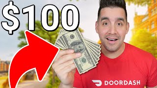 DoorDash Dasher: How To Make $100 EVERY Day (2024)