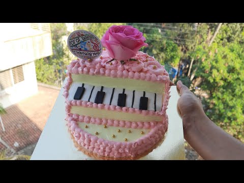Piano cake #shorts #youtube #pianocake #youtubeshorts #shortvideo #cake #yummy #tasty
