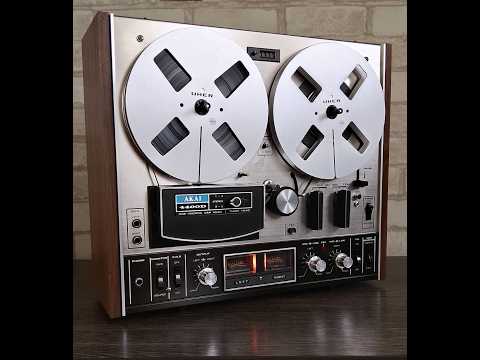 AKAI 4400D 1973 - 197✅Serviced 💥Warranty Rare Vintage Tape Recorder + 2 Reels image 23