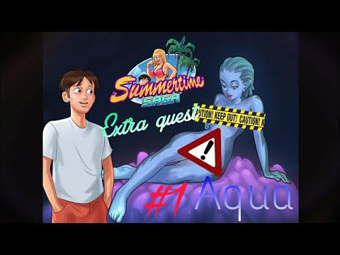 How to find the Golden compass and unlock Aqua in summertime saga