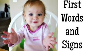 Baby&#39;s First Words and Signs