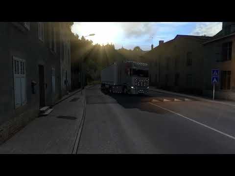 YAĞMUR OLSAN BİNLERCE DAMLA ARASINDA BULUP TUTARDIM SENİ !!! ETS2 MP ( PROMODS )