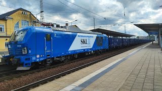 DualMode Vectron BR 248 zieht Ganzzug mit ERR-Waggons