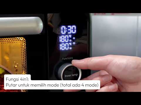 Gambar Klaz Otto Oven Toaster Digital 30 Liter - Hitam
