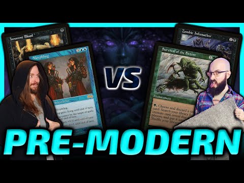 UB Landstill Vs Survival Infestation!! [Paper Premodern MtG Gameplay] 2025